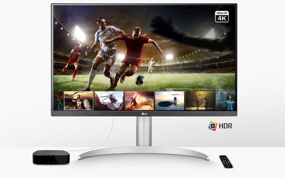 LG LED Monitor with 4K UHD, HDR